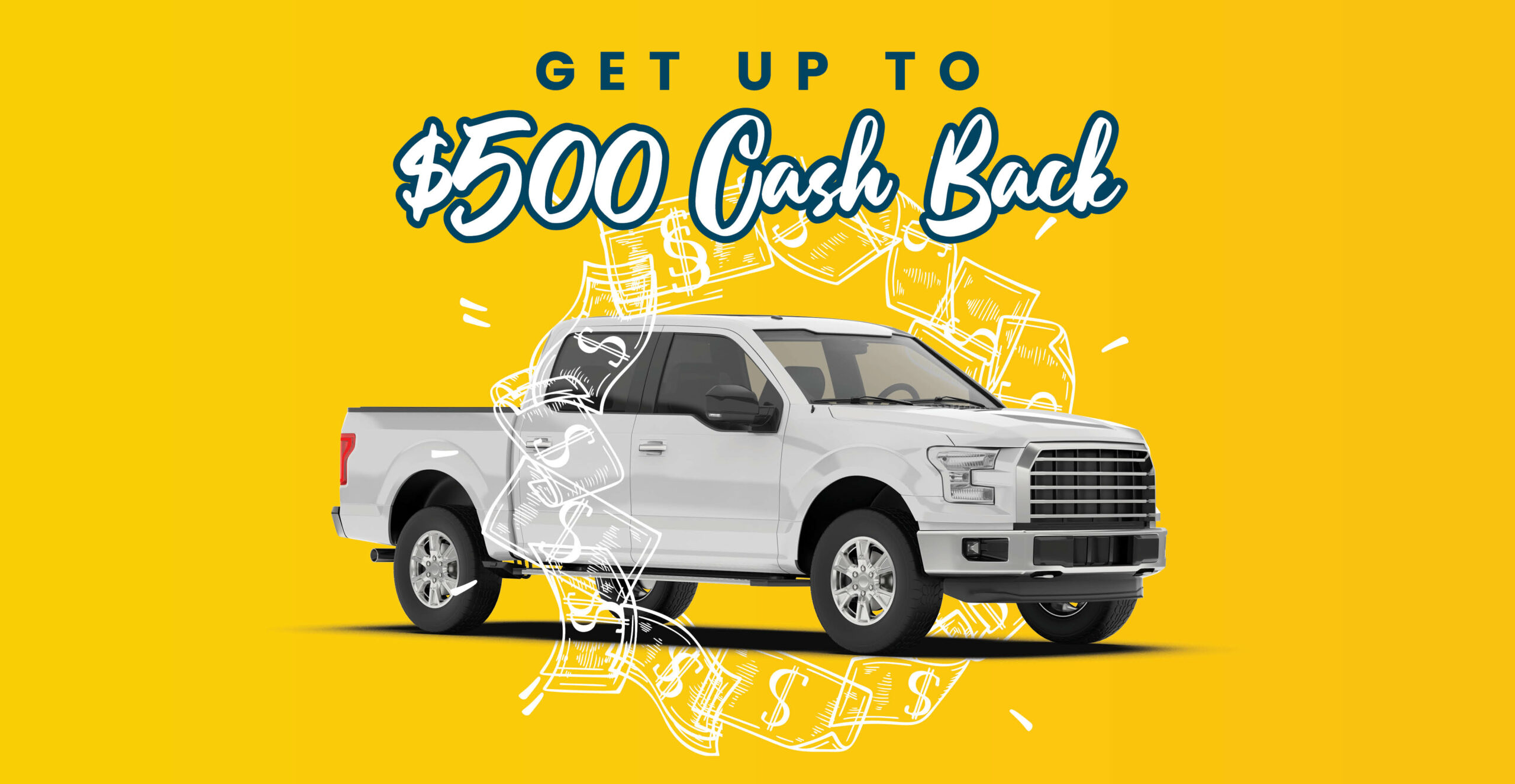 Get up to $500 cash back when you finance you auto loan from another lender